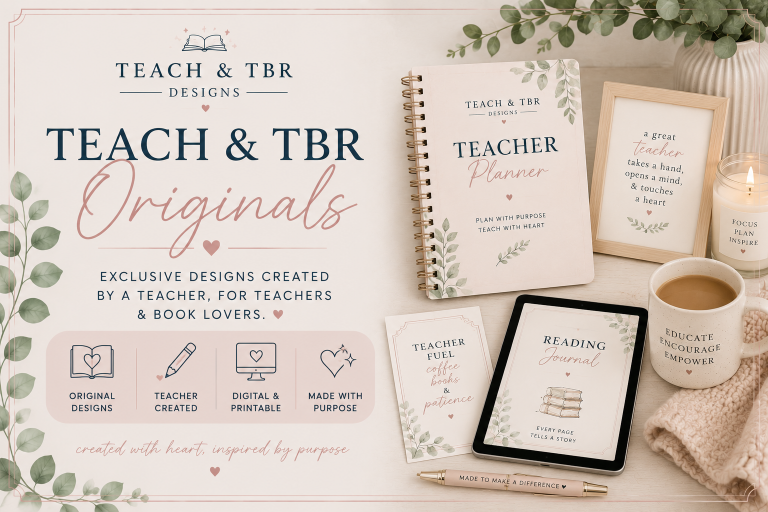 📚 Teach & TBR Originals
