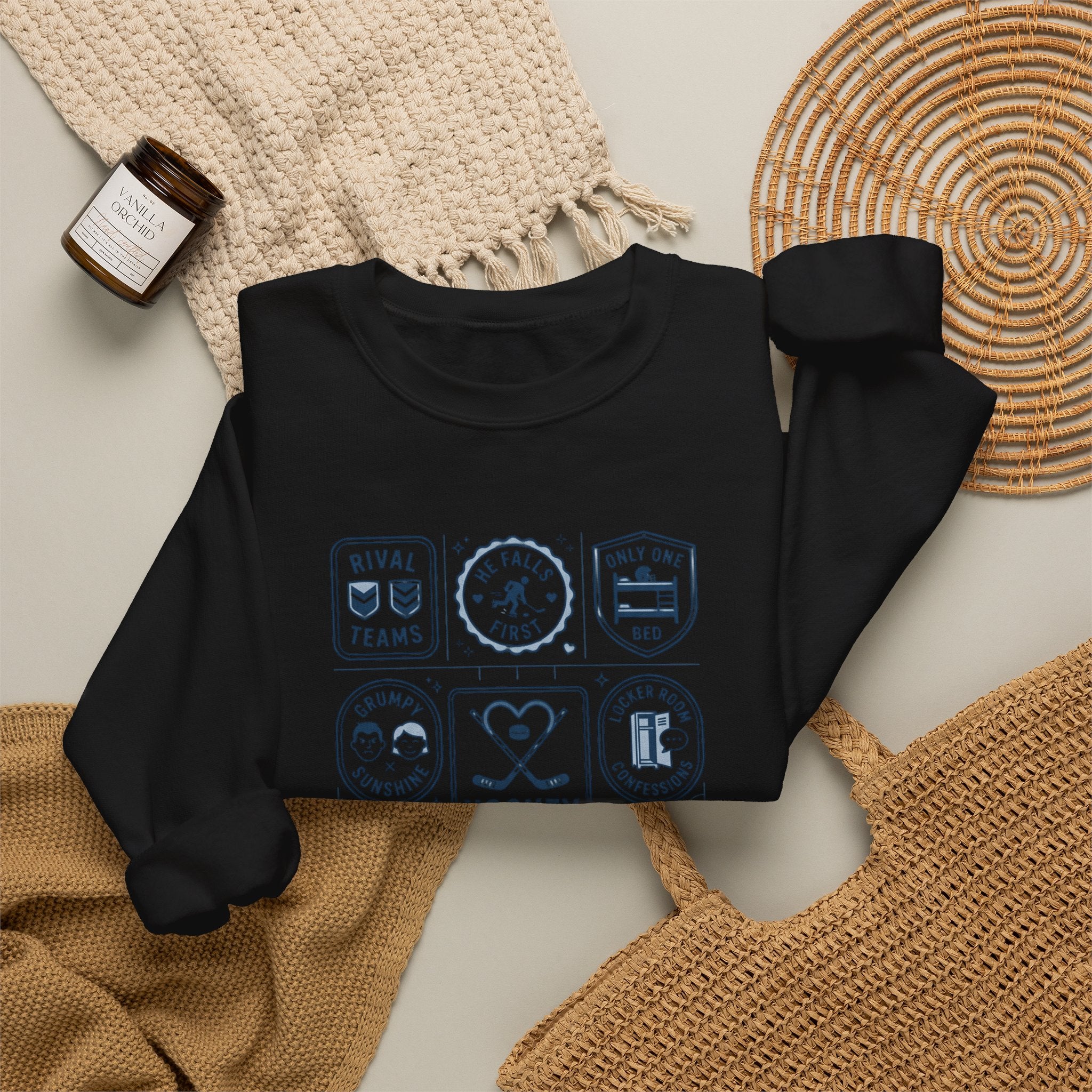 Hockey Romance Sweatshirt | BookTok Romance Reader Crewneck