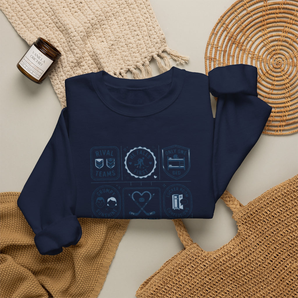 Hockey Romance Sweatshirt | BookTok Romance Reader Crewneck