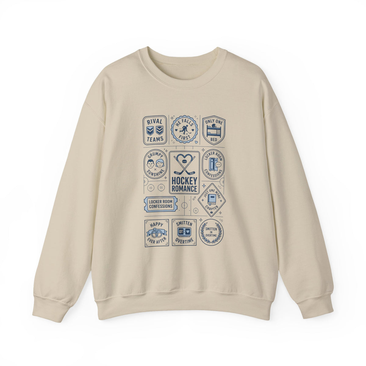 Hockey Romance Sweatshirt | BookTok Romance Reader Crewneck
