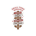 Small Town Romance Sticker | BookTok Romance, Cozy Romcom Aesthetic