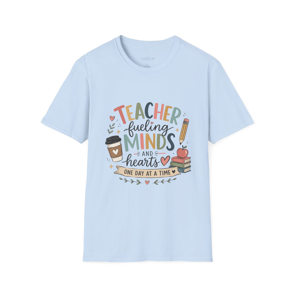 🍎 Teacher Fueling Minds T-Shirt — Cute Back-to-School Gift for Educators