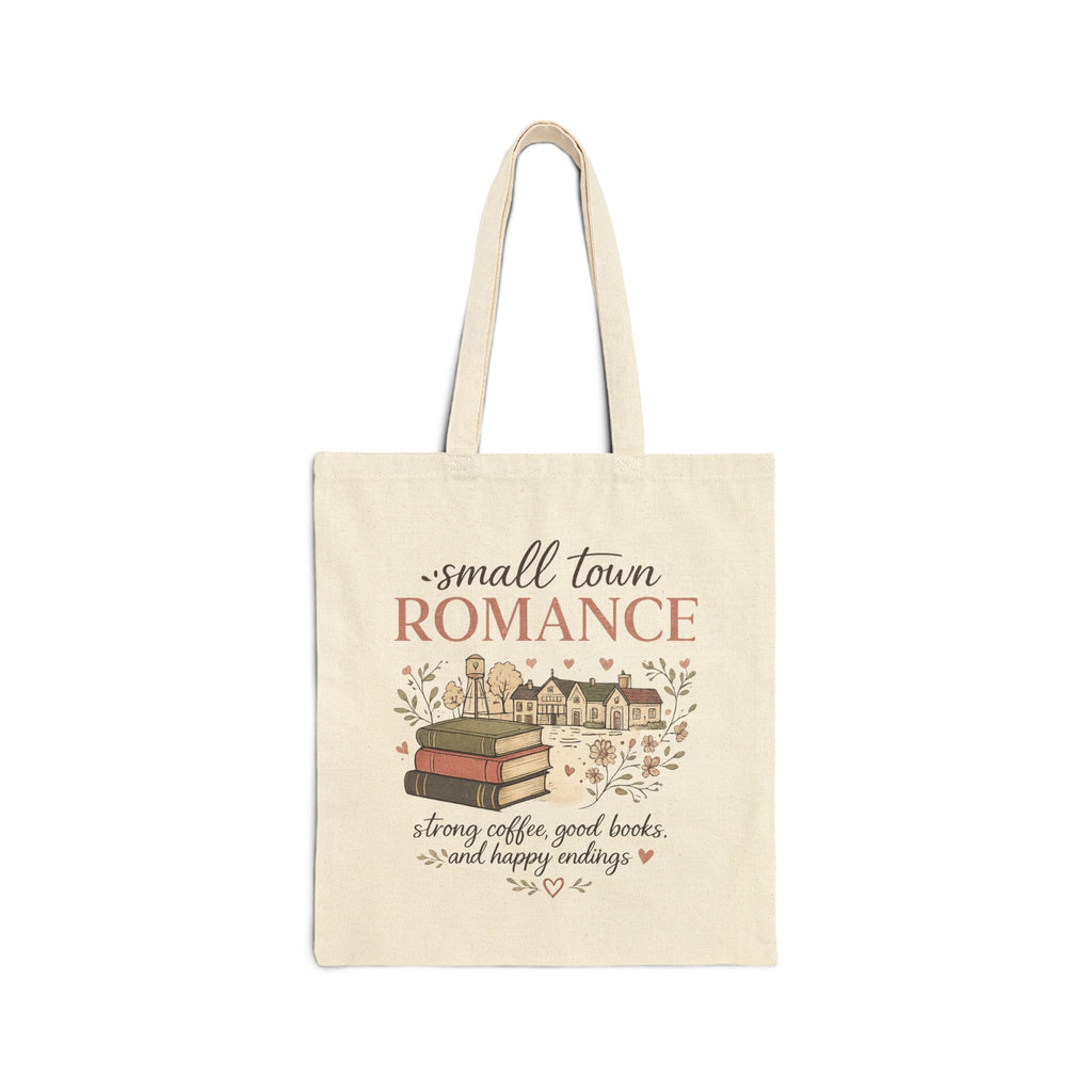 Small Town Romance Canvas Tote | Vintage Bookshop Collection