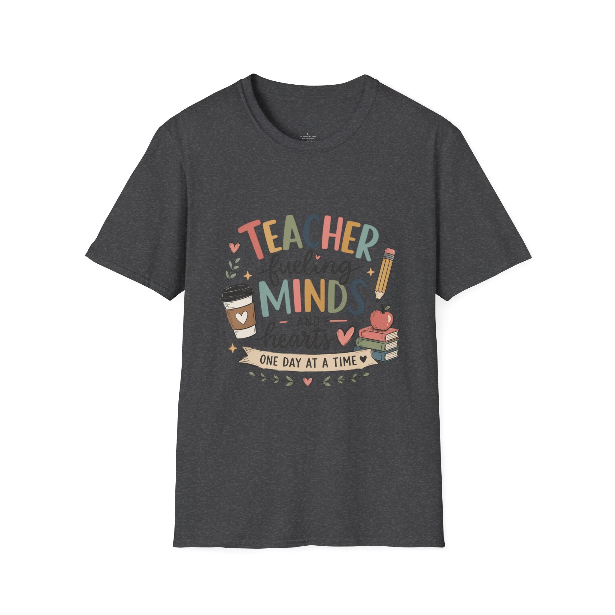 🍎 Teacher Fueling Minds T-Shirt — Cute Back-to-School Gift for Educators