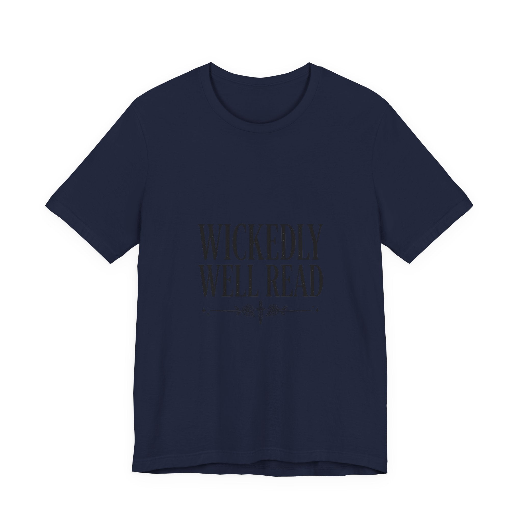 Wickedly Well Read T-Shirt | Dark Academia Shirt | Fantasy Reader Gift | Gothic Book Lover Tee | BookTok Apparel