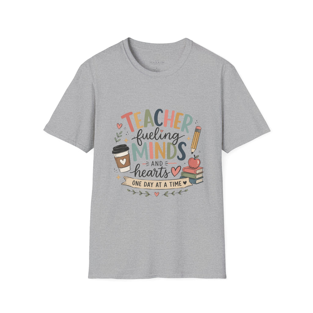 🍎 Teacher Fueling Minds T-Shirt — Cute Back-to-School Gift for Educators
