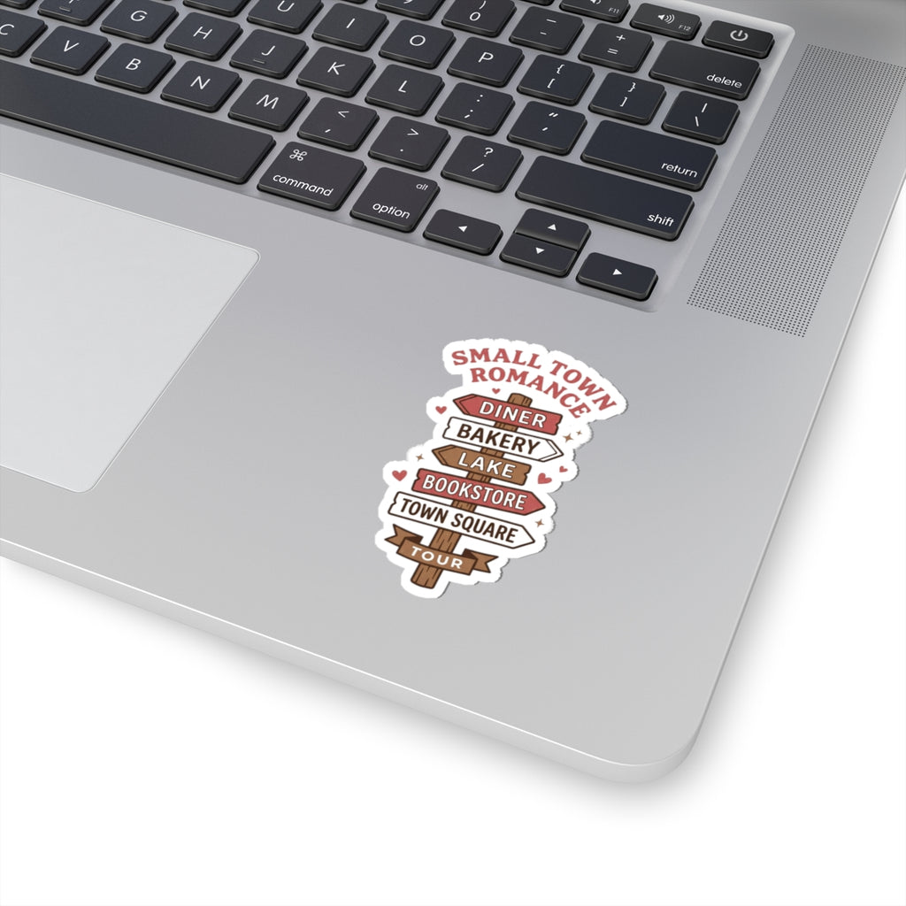 Small Town Romance Sticker | BookTok Romance, Cozy Romcom Aesthetic