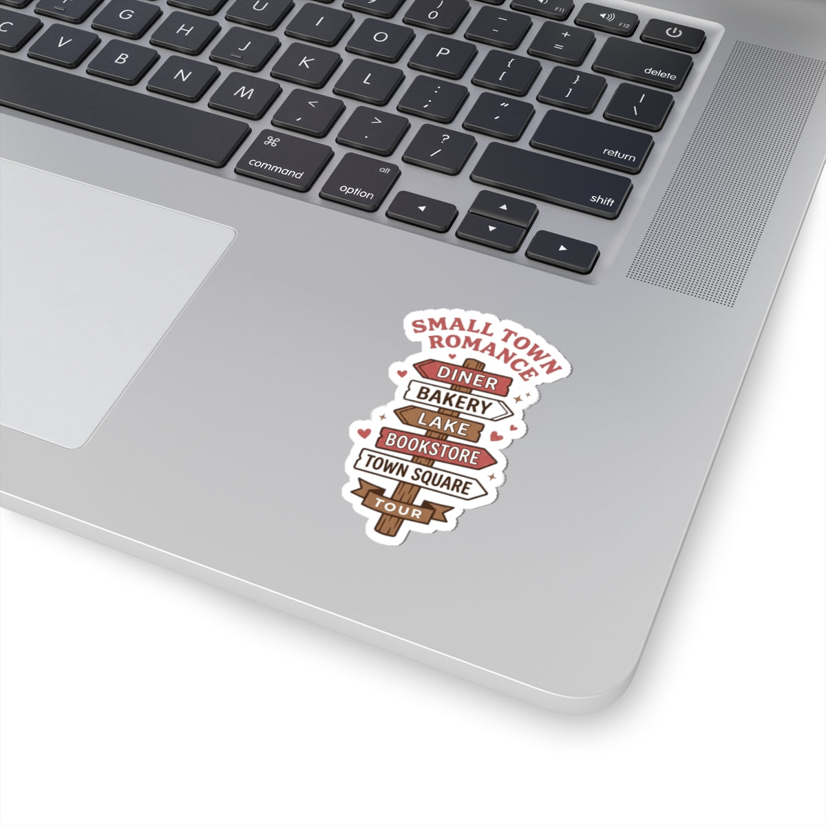 Small Town Romance Sticker | BookTok Romance, Cozy Romcom Aesthetic