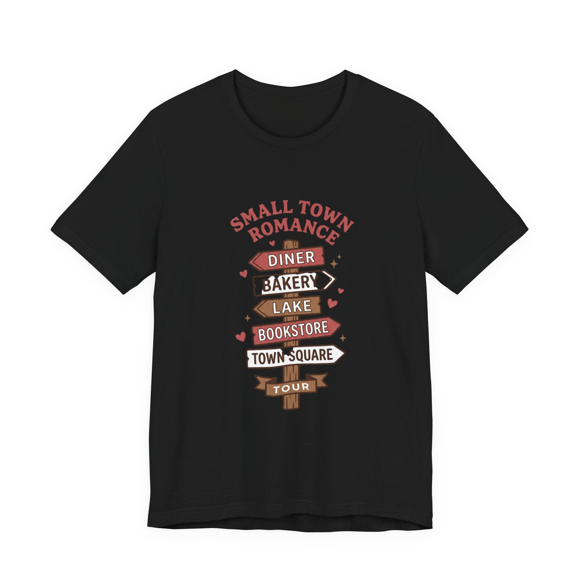 Small Town Romance T-Shirt | Romance Reader Shirt | BookTok Book Lover Tee | Cozy Romance Apparel | Book Club Gift