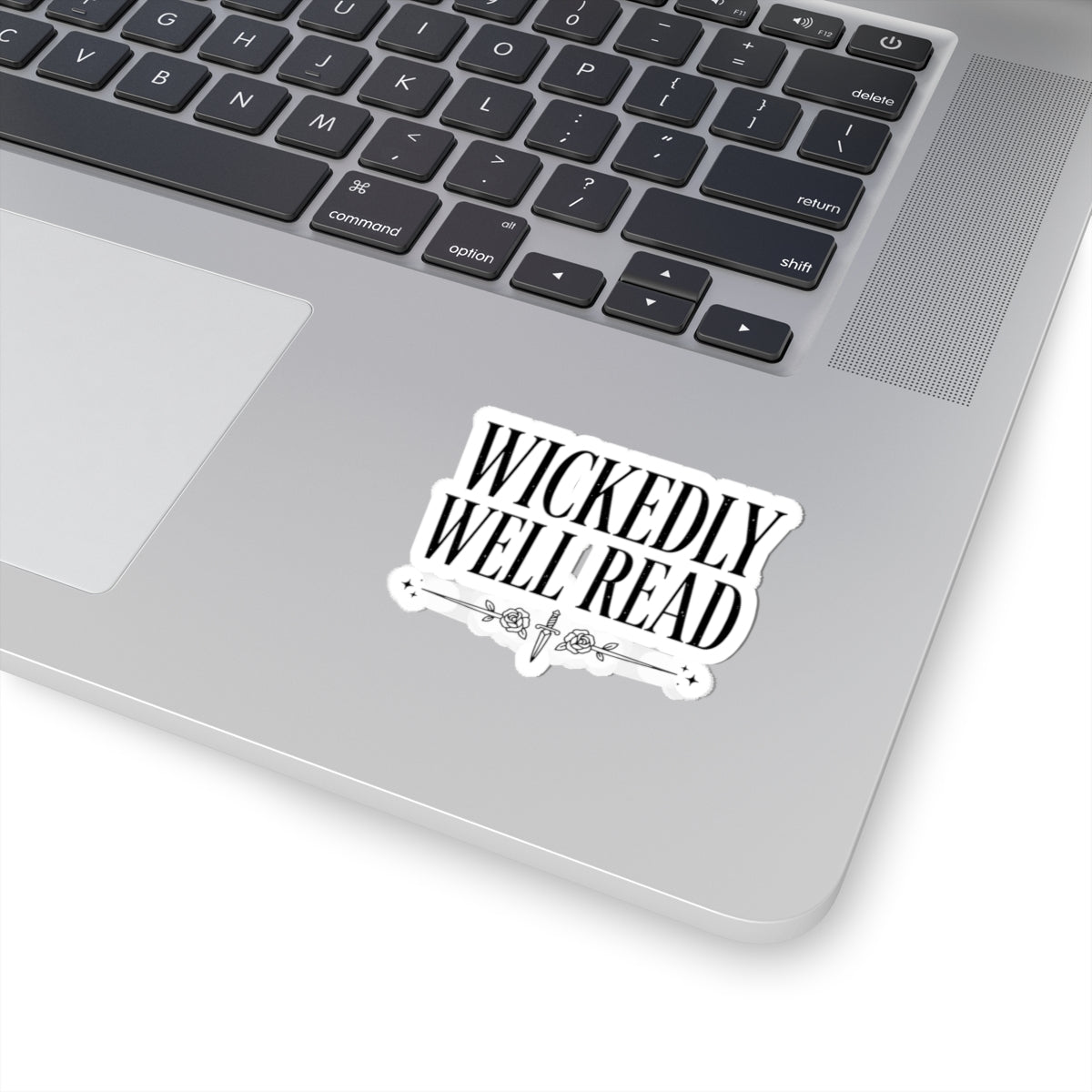 Wickedly Well Read Sticker | Dark Academia Sticker | Fantasy Reader Sticker | Book Lover Decal | Gothic Bookish Gift | BookTok Sticker