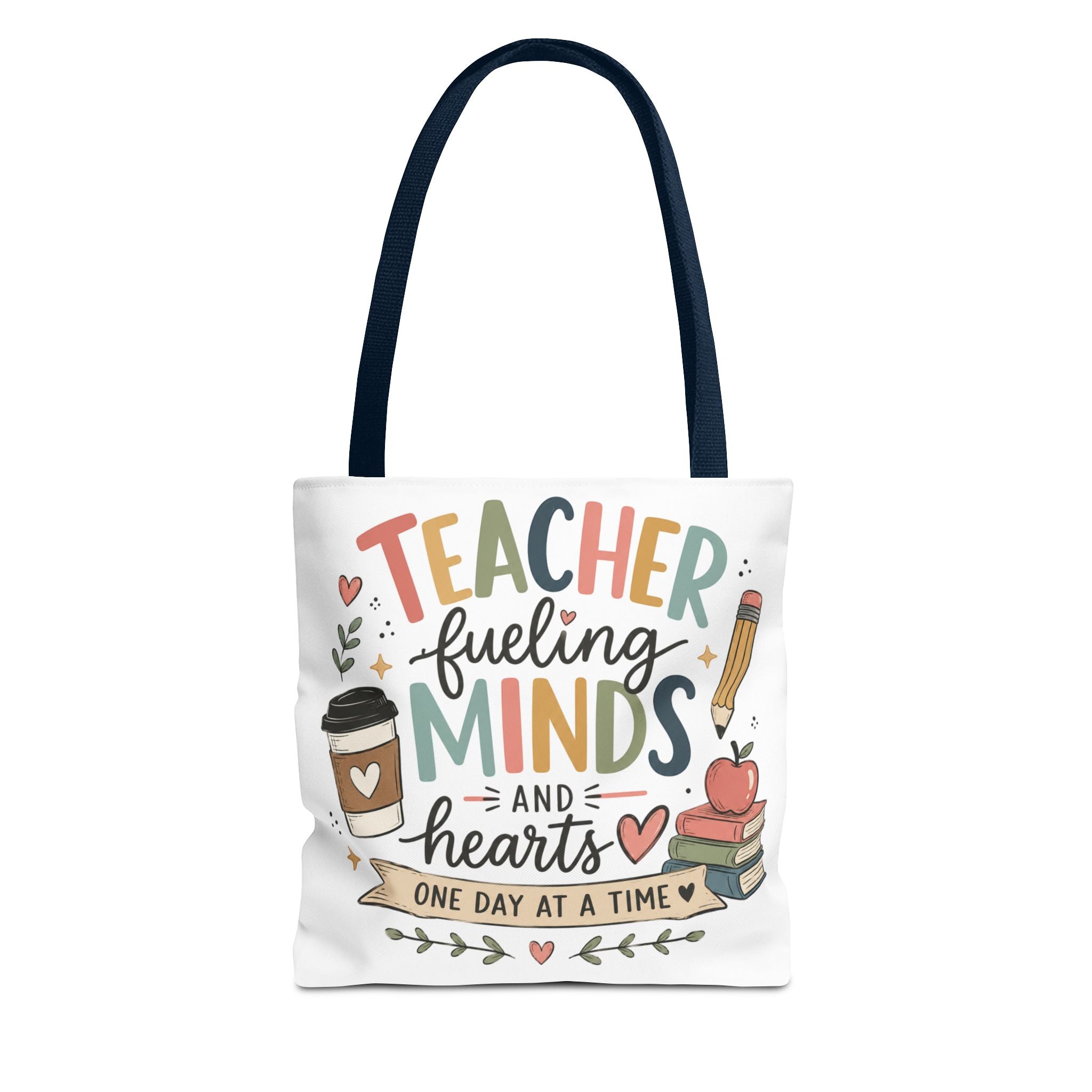 Teacher Fueling Minds & Hearts Tote Bag | Teacher Gift