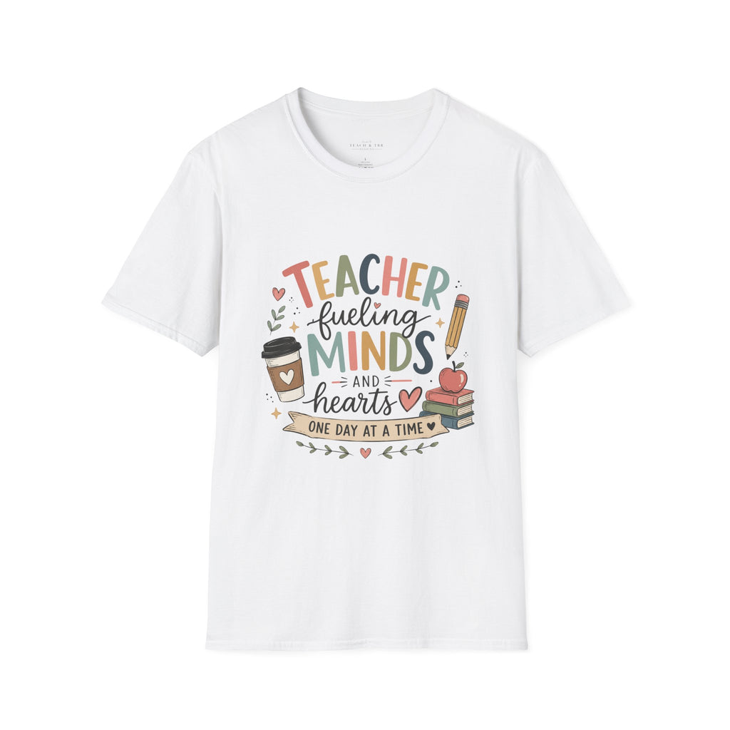 🍎 Teacher Fueling Minds T-Shirt — Cute Back-to-School Gift for Educators
