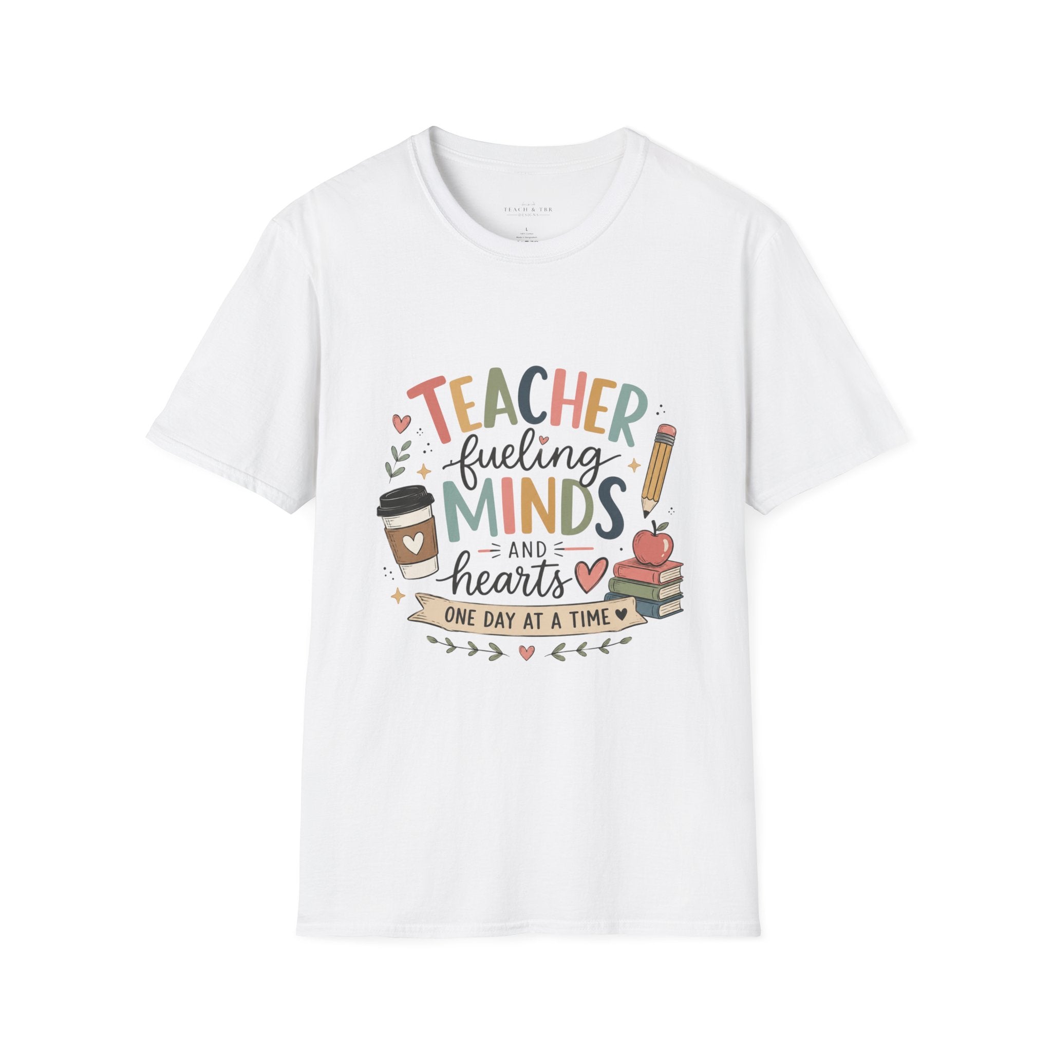🍎 Teacher Fueling Minds T-Shirt — Cute Back-to-School Gift for Educators