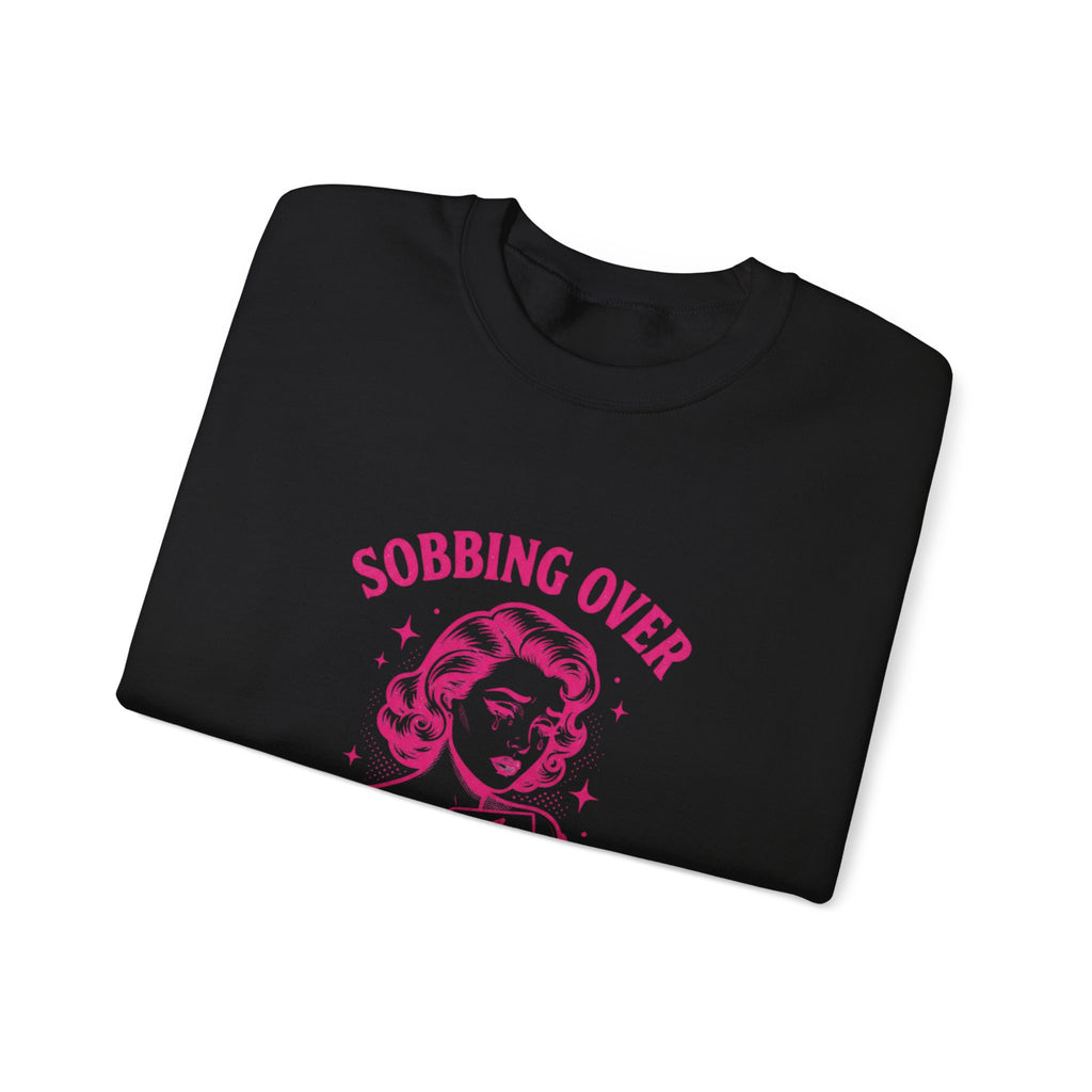 Sobbing Over Fictional Men Sweatshirt | BookTok Romance Reader