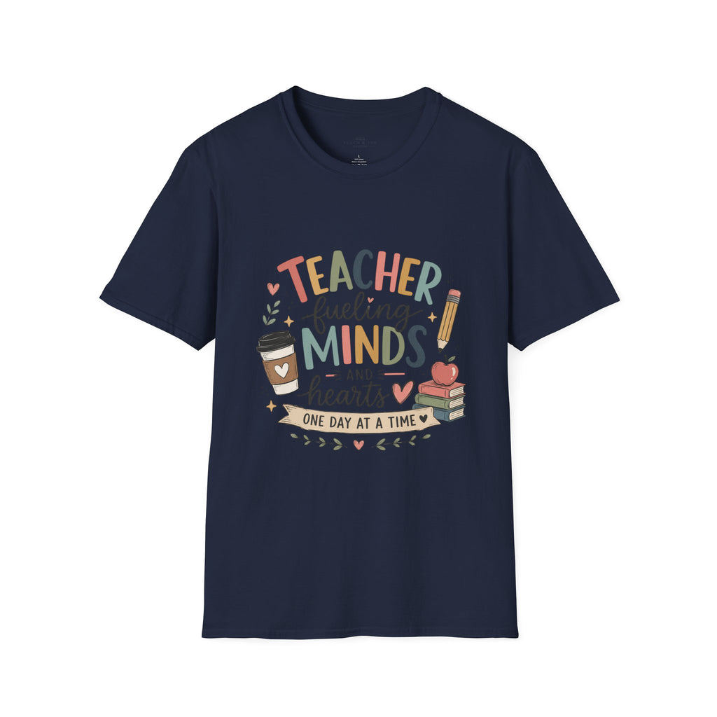 🍎 Teacher Fueling Minds T-Shirt — Cute Back-to-School Gift for Educators