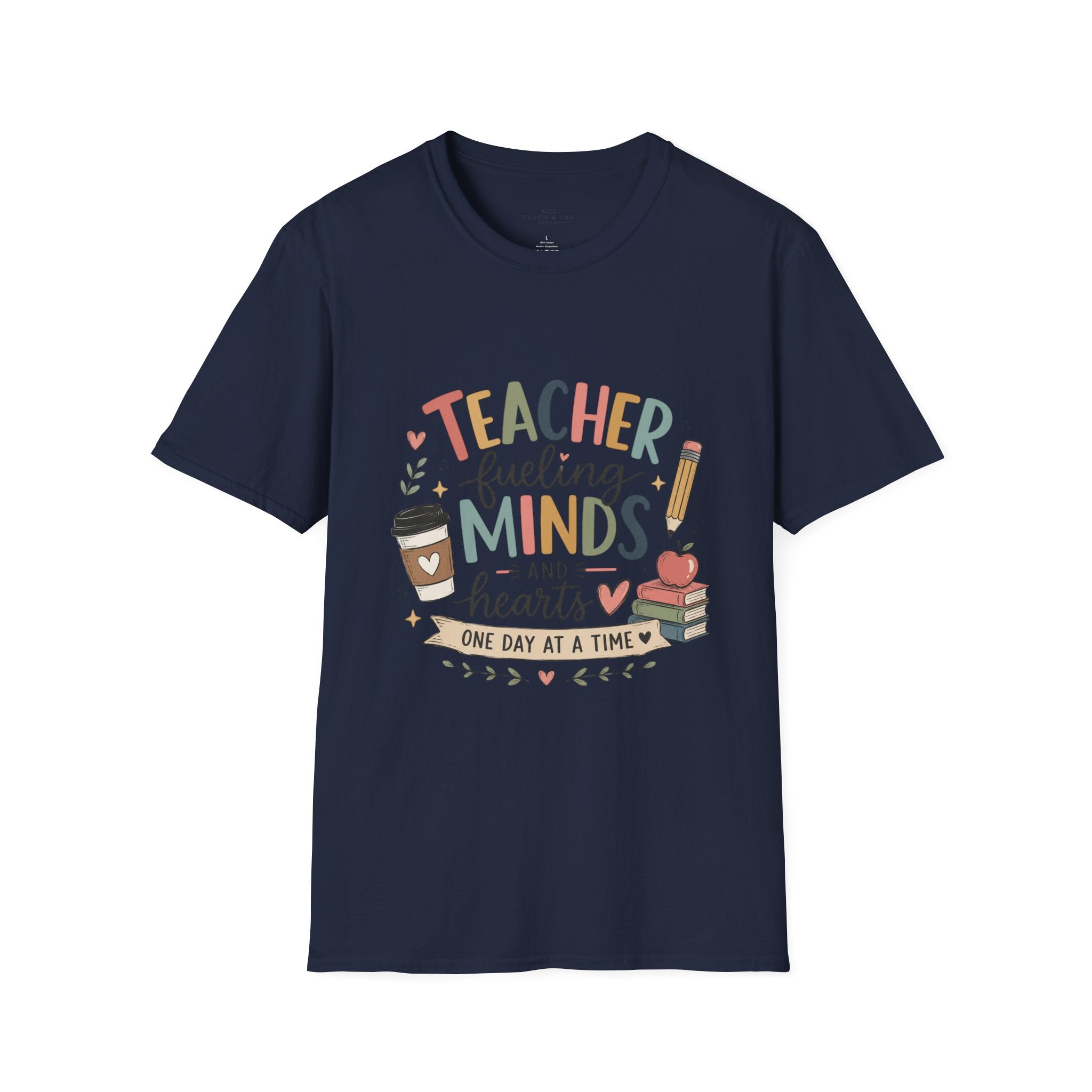 🍎 Teacher Fueling Minds T-Shirt — Cute Back-to-School Gift for Educators