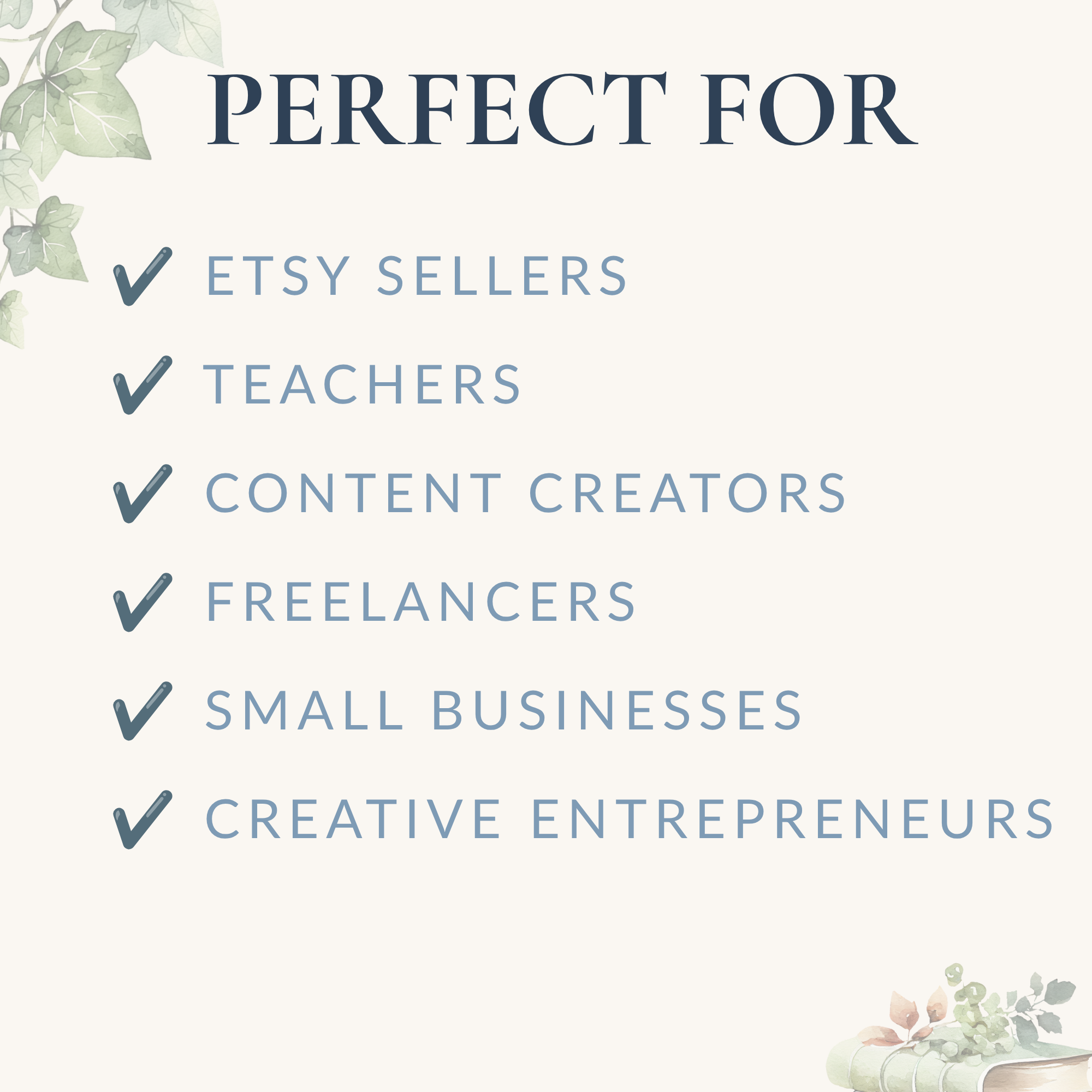 CEO Planner for Small Business | Seller Goal Tracker (Digital Download)