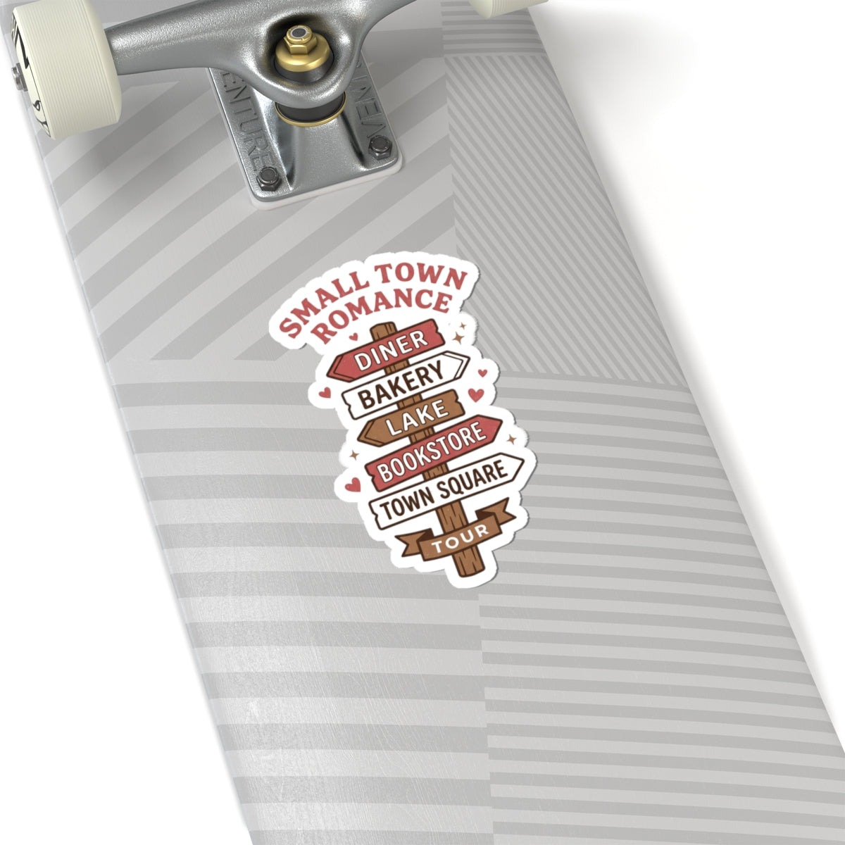 Small Town Romance Sticker | BookTok Romance, Cozy Romcom Aesthetic
