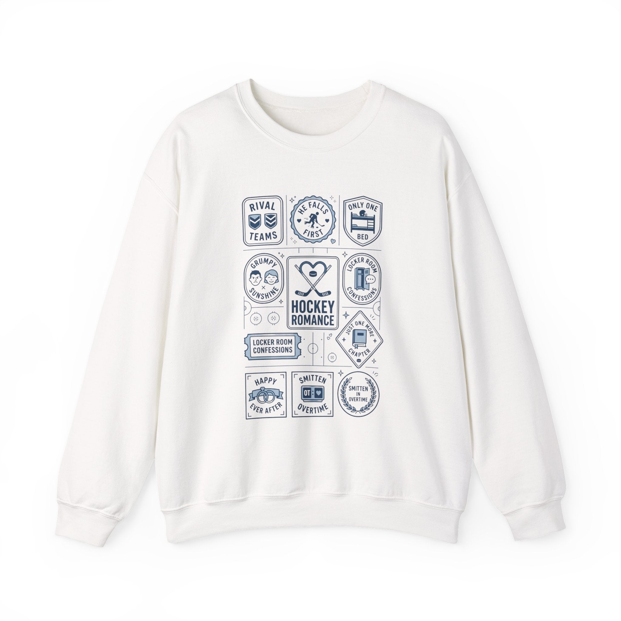 Hockey Romance Sweatshirt | BookTok Romance Reader Crewneck