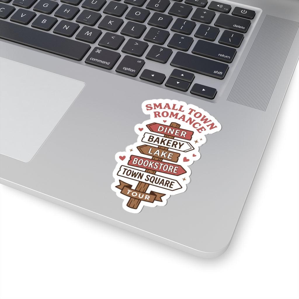 Small Town Romance Sticker | BookTok Romance, Cozy Romcom Aesthetic