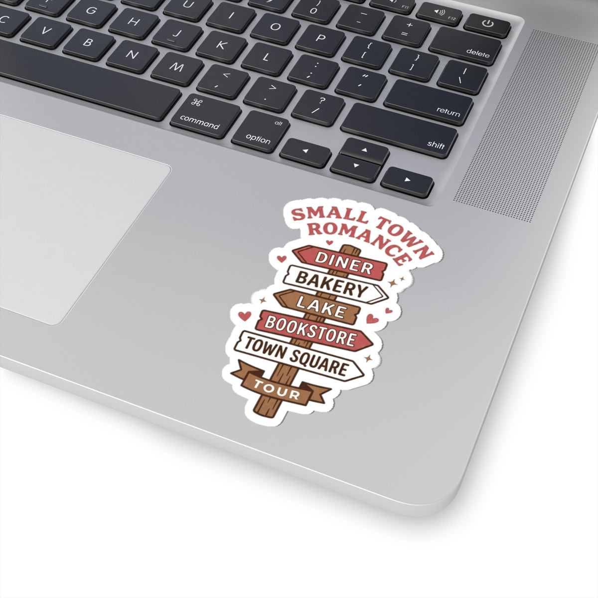 Small Town Romance Sticker | BookTok Romance, Cozy Romcom Aesthetic