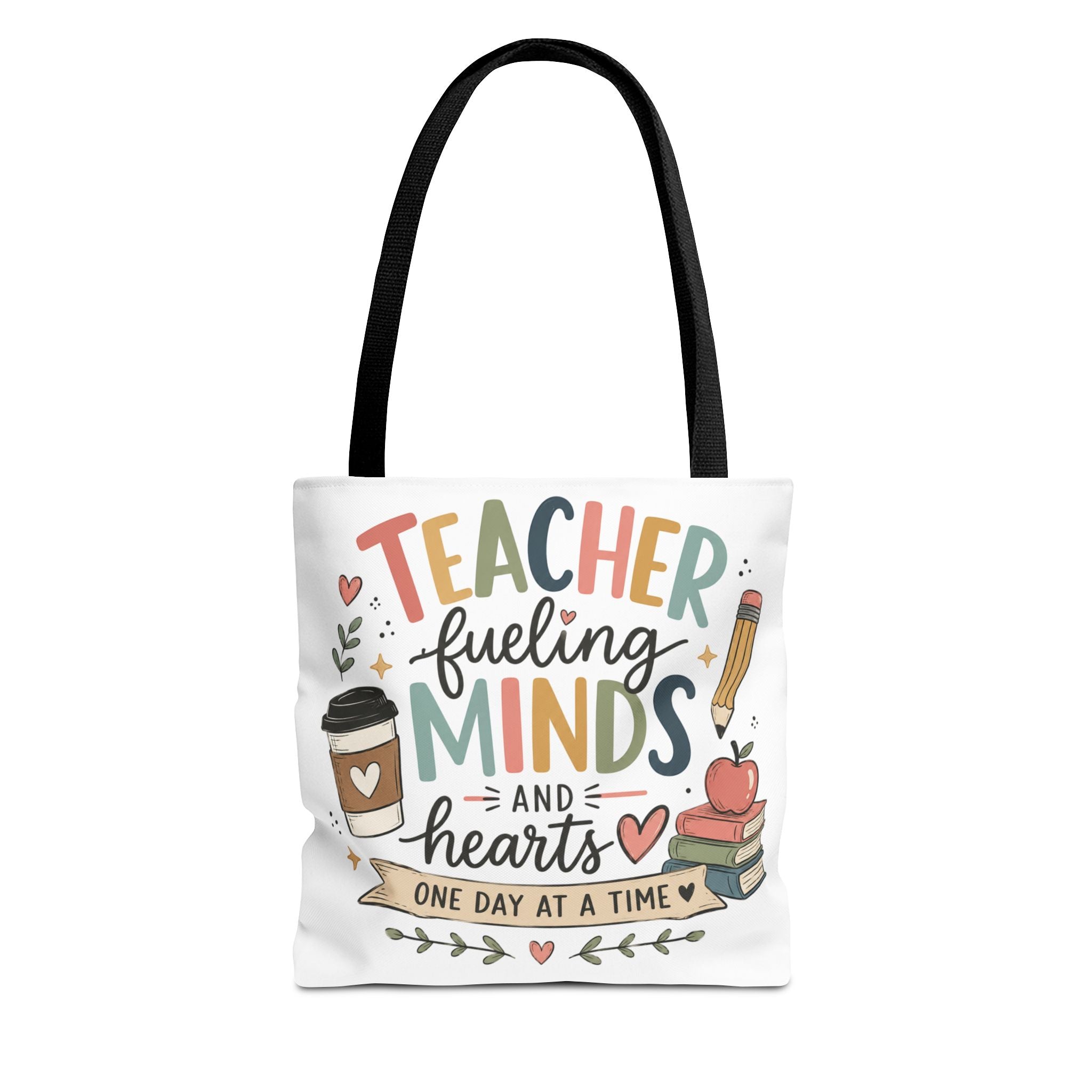 Teacher Fueling Minds & Hearts Tote Bag | Teacher Gift