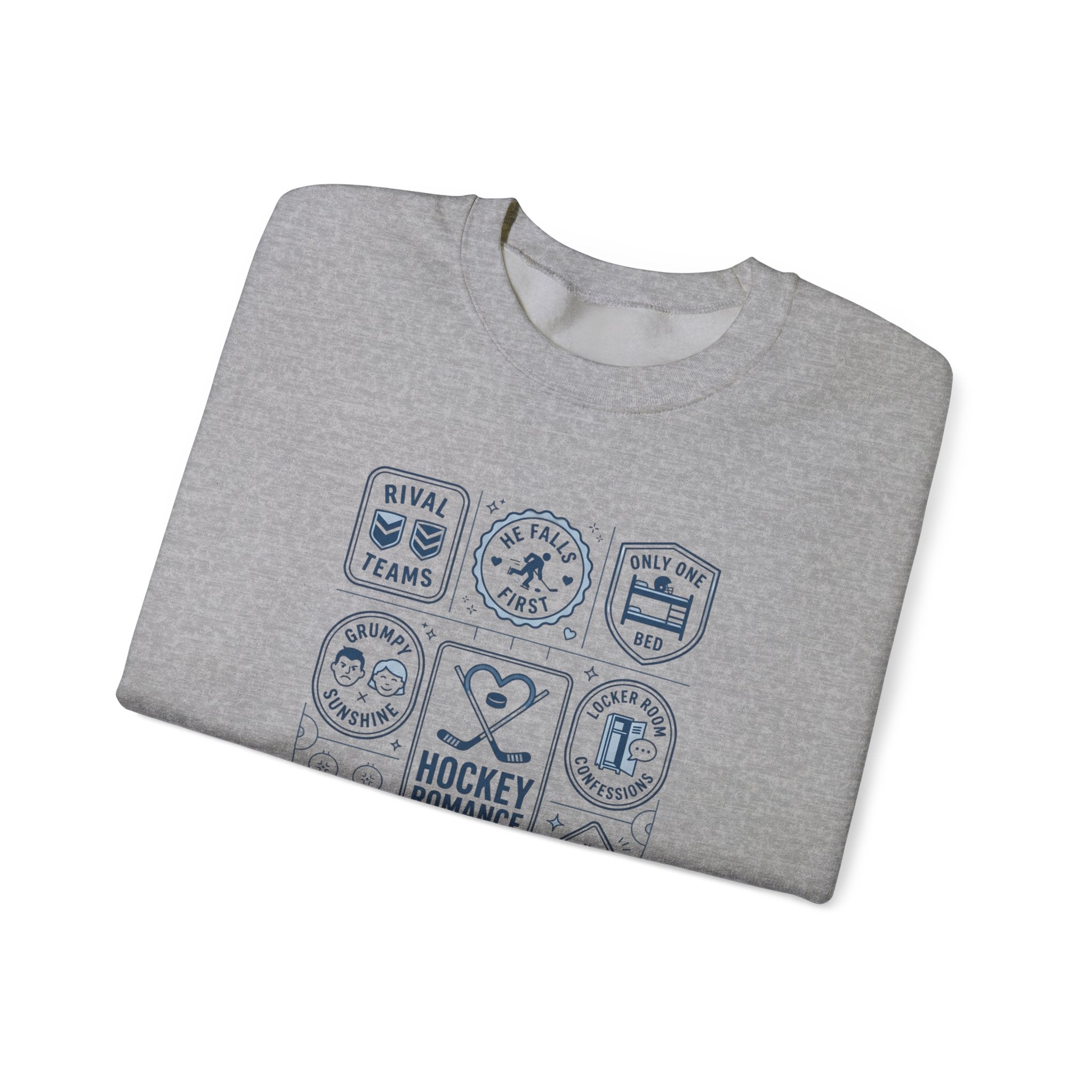 Hockey Romance Sweatshirt | BookTok Romance Reader Crewneck