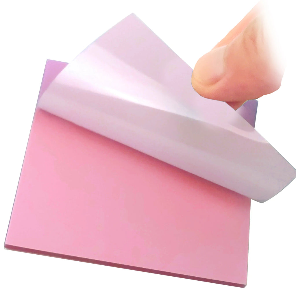 Transparent PET Sticky Notes for Book Annotation | Waterproof Reading Notes, Clear Page Markers & Study Memo Pad