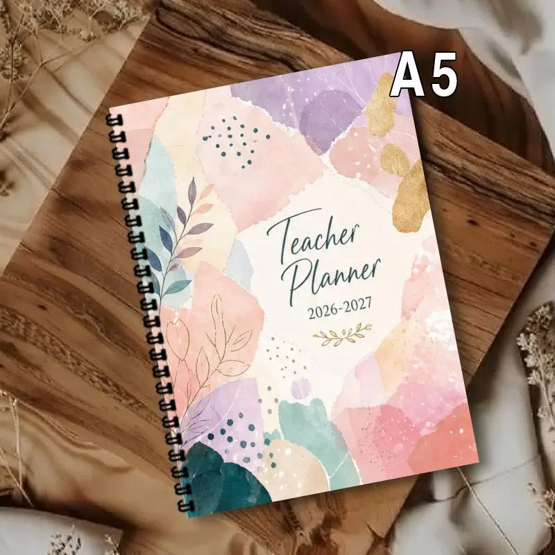 2026–2027 Teacher Planner | A5 Weekly & Monthly School Planner