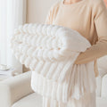 Chunky Plush Reading Blanket | Ultra-Soft Cozy Throw for Book Lovers