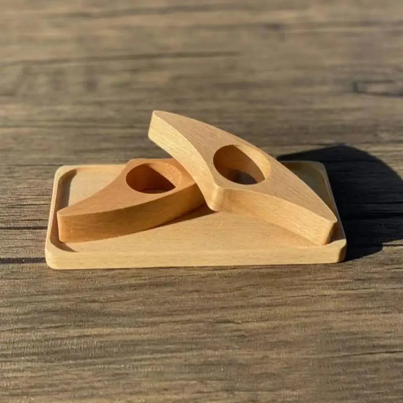 Wooden Thumb Book Holder | One-Handed Page Holder for Comfortable Reading | Book Lover Reading Accessory