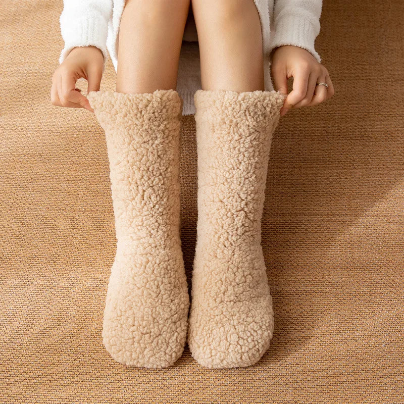 Cozy Reading Socks | Ultra-Soft Plush Lounge Socks for Book Lovers