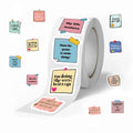 500-Piece Motivational Sticker Roll | Classroom Reward Stickers