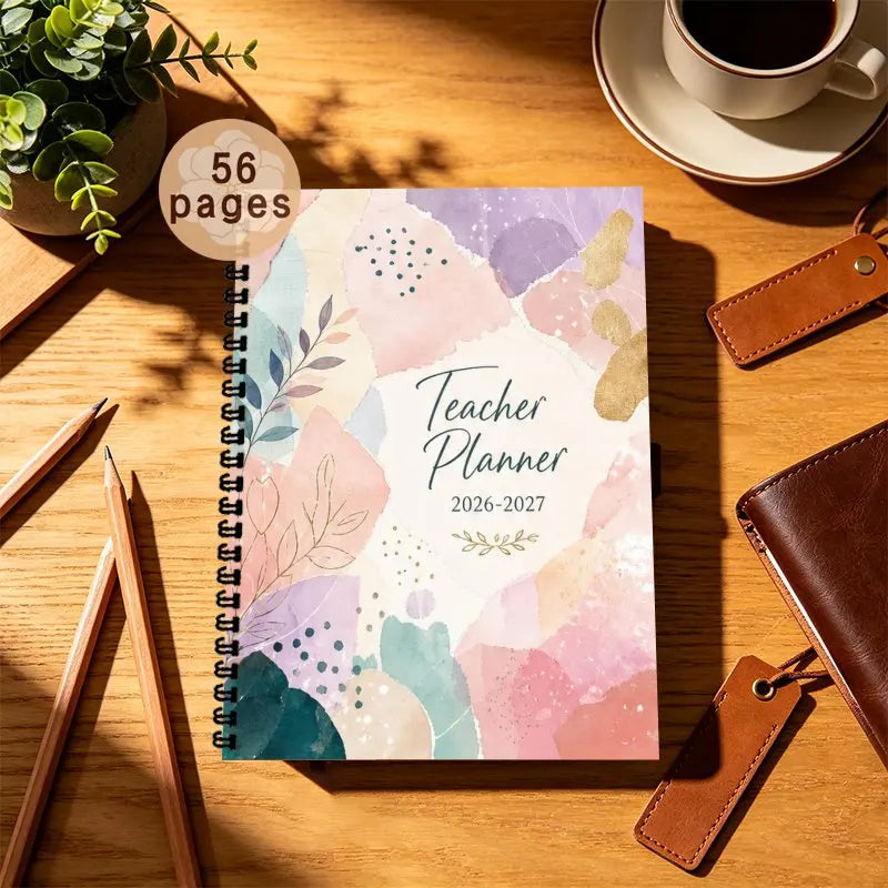 2026–2027 Teacher Planner | A5 Weekly & Monthly School Planner