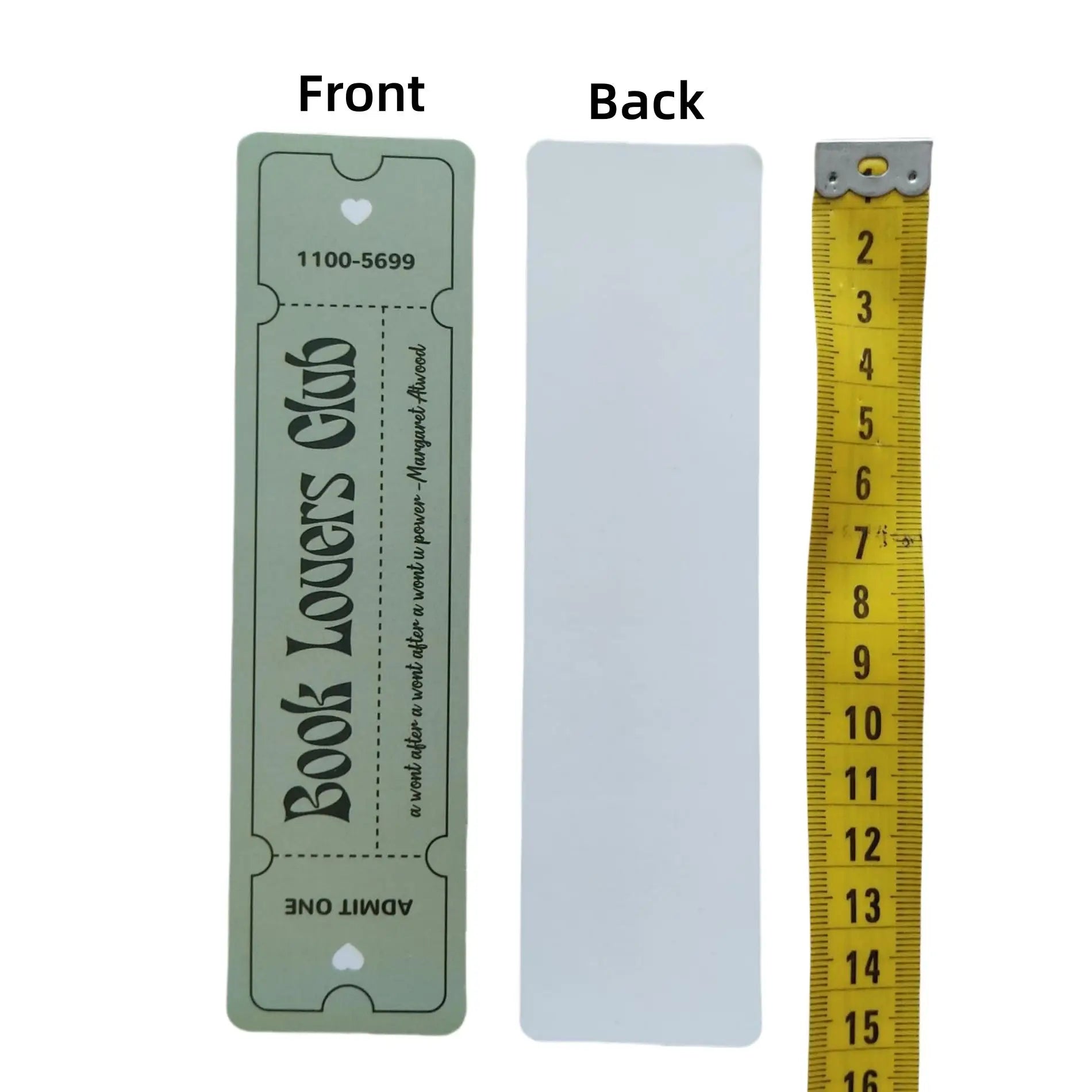 Vintage Ticket Bookmark Set | 30 Book Lover Bookmarks