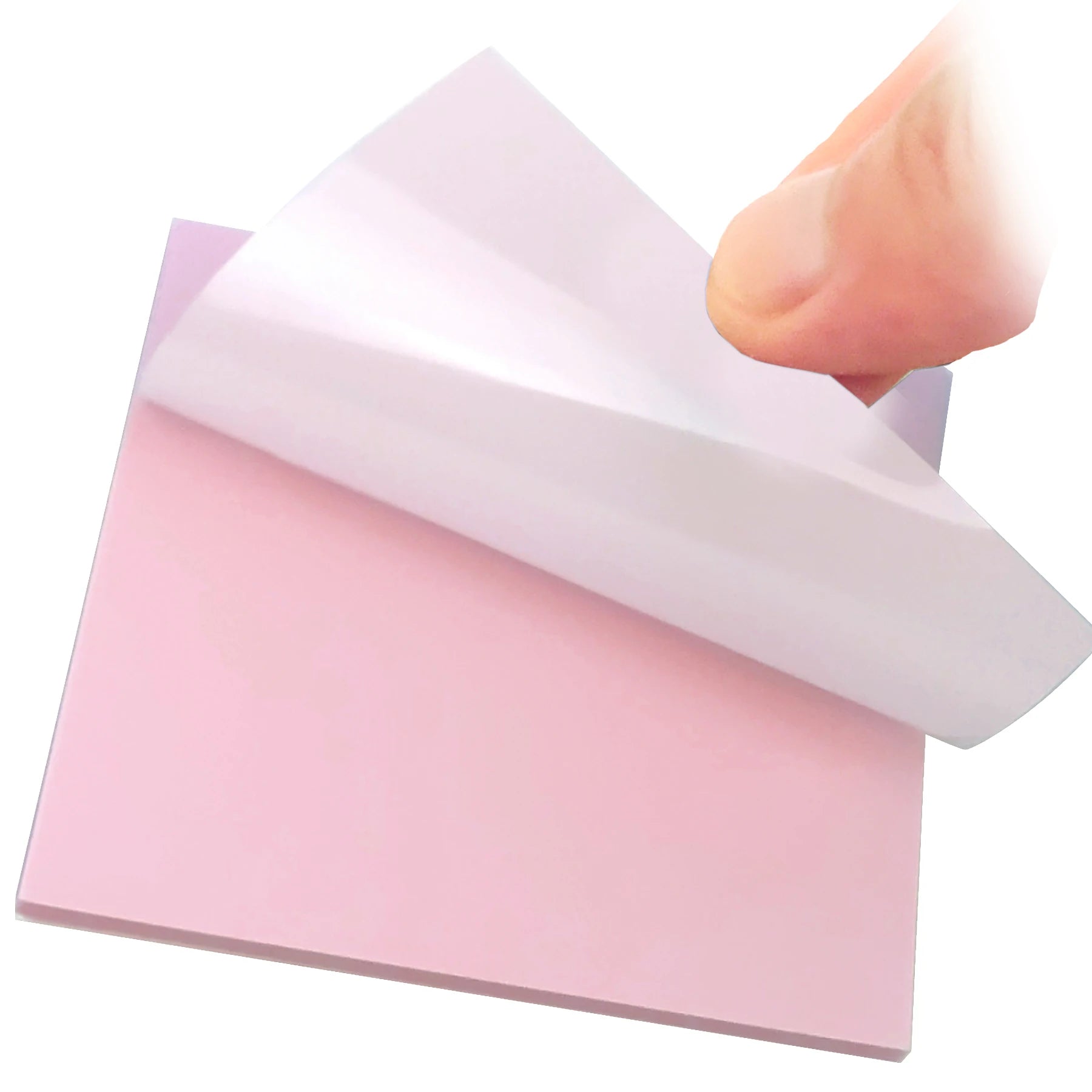 Transparent PET Sticky Notes for Book Annotation | Waterproof Reading Notes, Clear Page Markers & Study Memo Pad