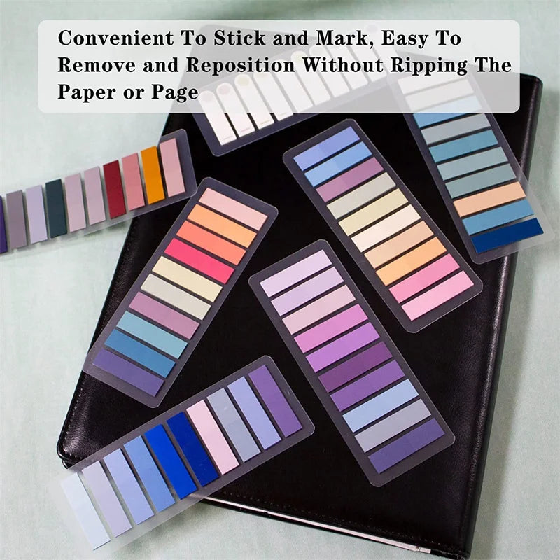 Morandi Annotation Tabs | Pastel Sticky Page Flags for Book Annotation, Reading Journals & Planners