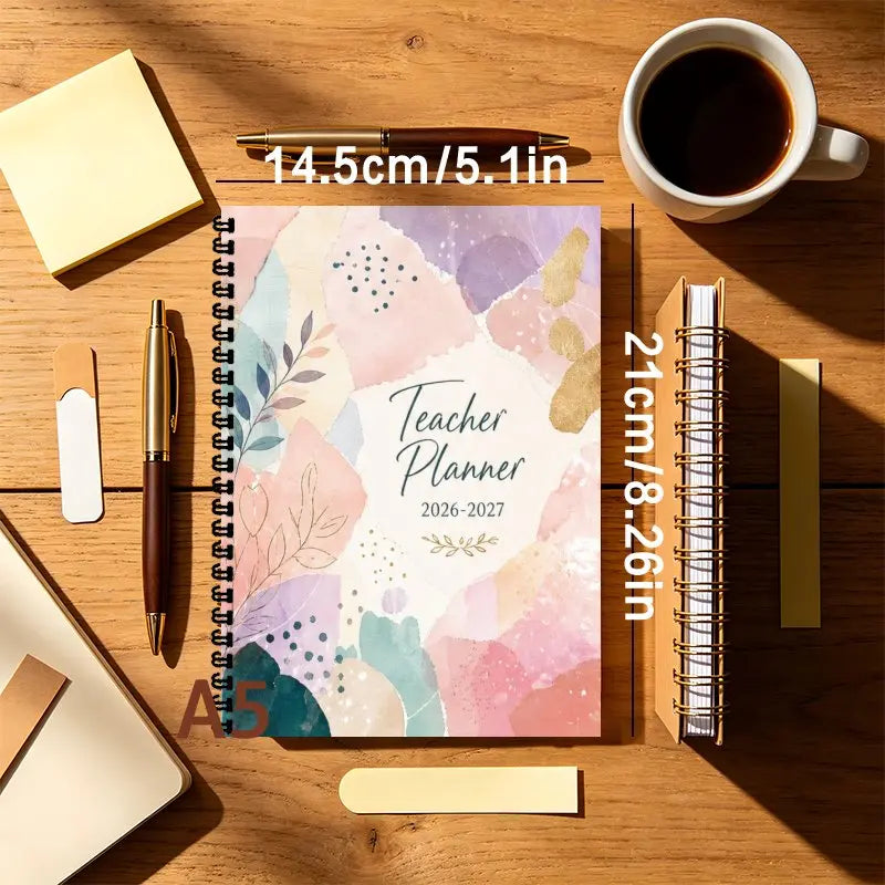 2026–2027 Teacher Planner | A5 Weekly & Monthly School Planner