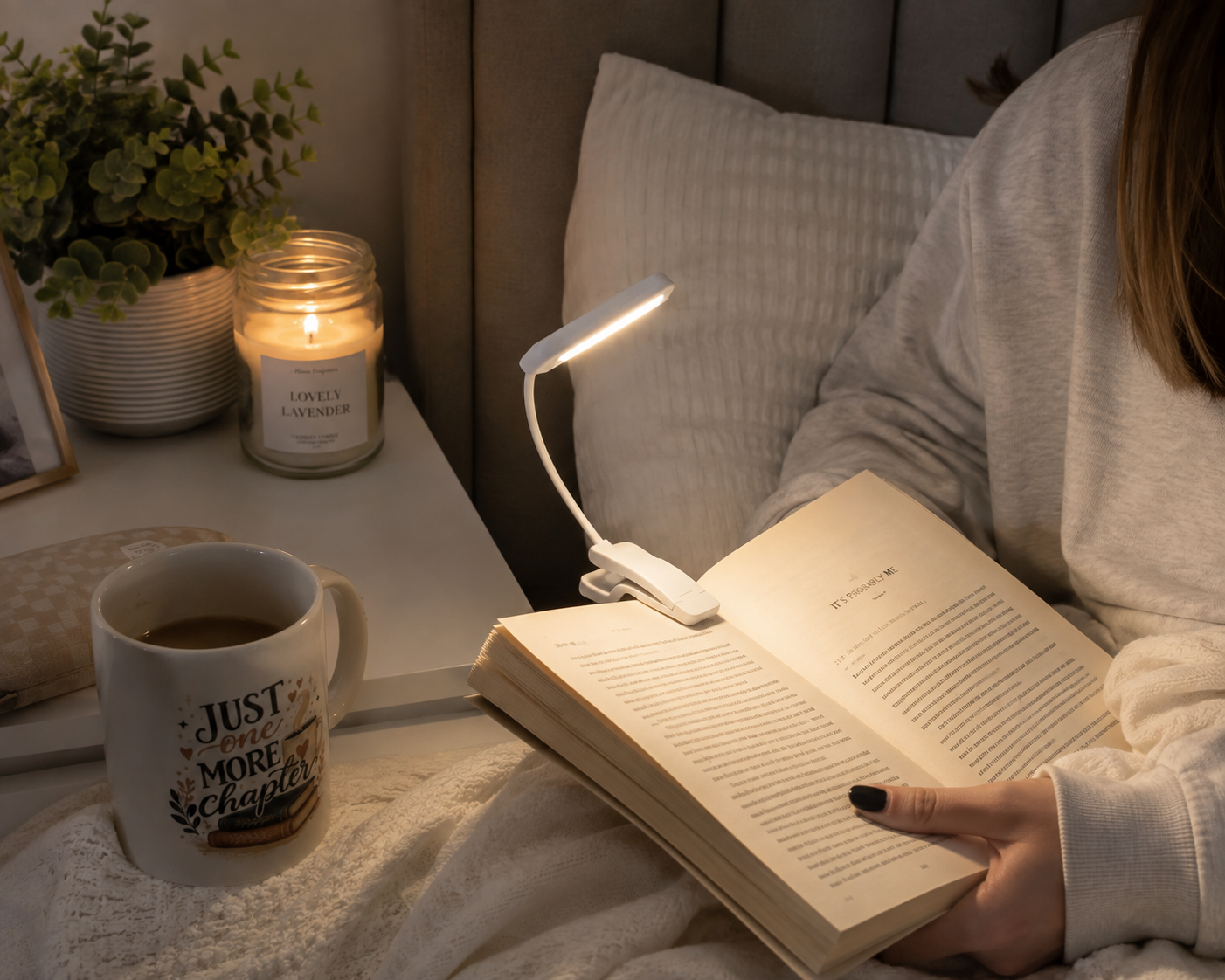 CozyGlow™ Rechargeable Book Light