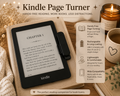 Wireless Kindle Page Turner | Cozy Reading Essential | Hands-Free Remote for Kindle Paperwhite, Oasis & More