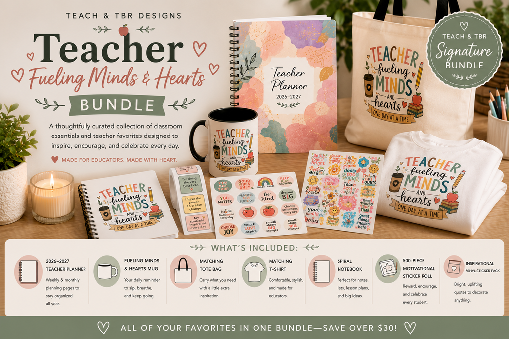 🍎 The Teacher Fueling Minds & Hearts Signature Bundle