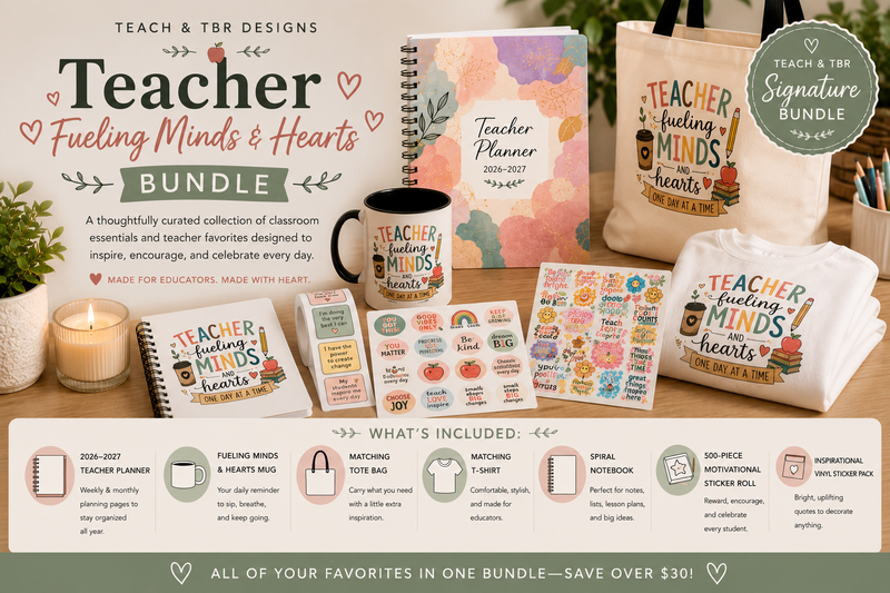🍎 The Teacher Fueling Minds & Hearts Signature Bundle