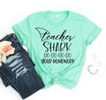 Teacher Shark T-Shirt | Funny Teacher Tee, Back to School Shirt, Teacher Gift