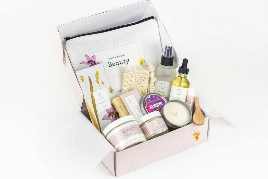 Luxury Lavender Spa Gift Box | Personalized Self-Care Gift Set
